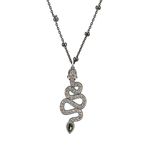 Gargantilla Serpiente de plata sr-29